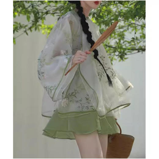 裁缝学苑AS262新中式显瘦上衣+裙裤套装纸样女装两件套版型图纸 商品图1