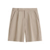 HIM漢崇 潮流直筒卡其色短裤男舒适透气微弹休闲五分裤 2026夏季 商品缩略图4