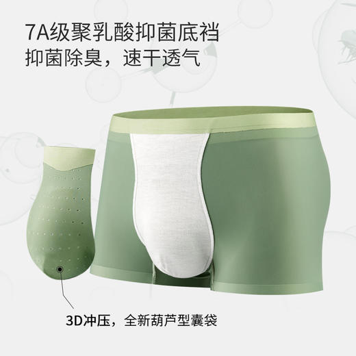 【聚乳酸净化裤/莫代尔植物裤男款】贴身散热 舒适透气 商品图3