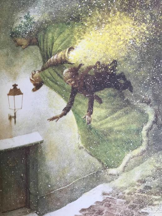 狄更斯《圣诞颂歌》 约百幅彩色插图 精装18开 商品图8