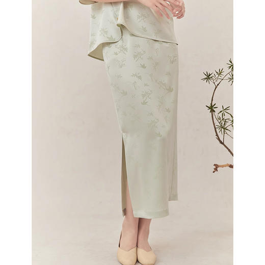 裁缝学苑AQ297新中式国风上衣纸样半裙套装女装服装打板 商品图4