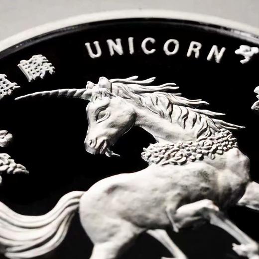 中钱  1997年麒麟1盎司银币  吉祥纹独角兽银币 麒麟银币 商品图2