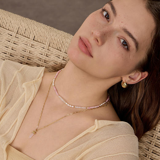 ARSIS｜秘密花园系列 灵境桃花项链 商品图1