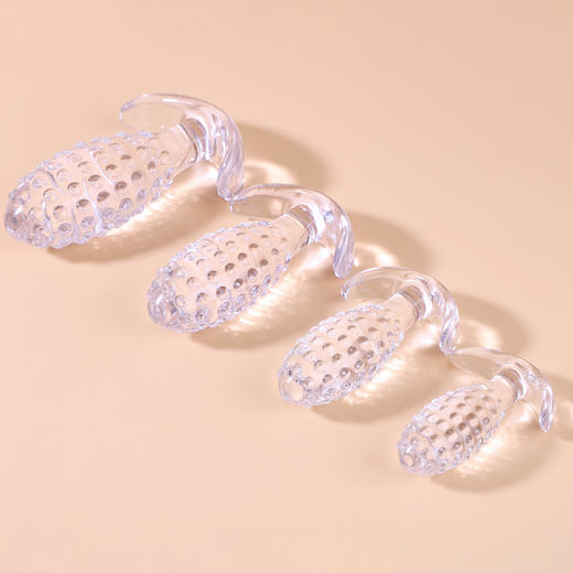 sextoys men龟头塞肛塞按摩器透明窥视外出携带透明不同尺寸 商品图3