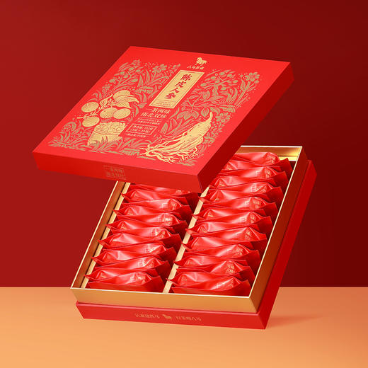 八马茶业 | 陈皮人参礼盒一茶两味南北双珍温润好礼102g 商品图3