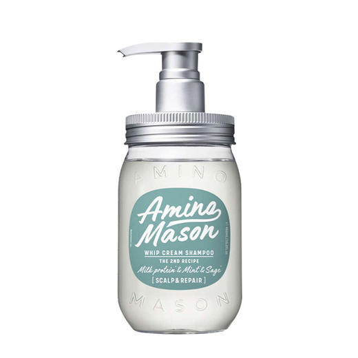 AminoMason 阿蜜浓梅森 氨基酸洁净控油平衡洗发水 450ml 商品图0