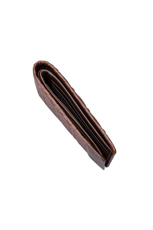 皮尔卡丹正品男士都市休闲横身银包真皮软头层牛皮钱包啡色男青年皮夹男 商品图7