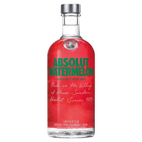 【单瓶】绝对伏特加（西瓜味）原瓶进口 700ml' 38%vol