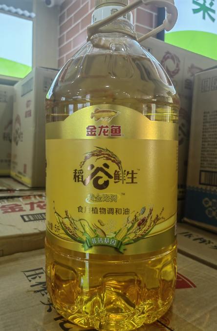 金龙鱼稻谷鲜生调和油5L 商品图0