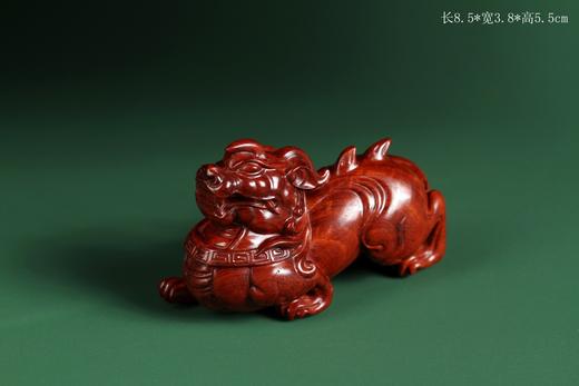 GJXJ0147°印度小叶紫檀貔貅摆件 商品图3