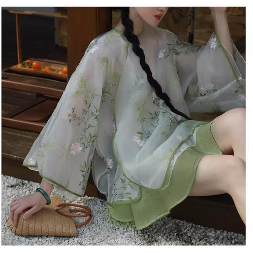 裁缝学苑AS262新中式显瘦上衣+裙裤套装纸样女装两件套版型图纸 商品图2