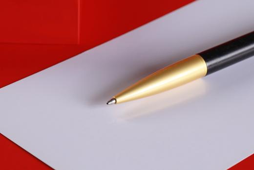 LP0177°紫光檀&黄铜·文昌智慧笔 商品图7