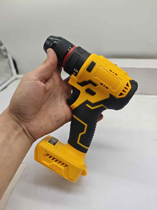 【货号05781】21V大艺款无刷锂电钻机头金属棘轮钻夹头双速调节功能 商品图4