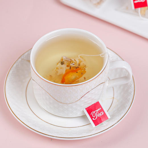 【超好喝！凤梨桂花雪梨茶】 甄选雪梨干、凤梨干、金桔干、食用桂花、冰糖，三角包金桔干桂花雪梨茶茶包整箱养生茶 商品图3