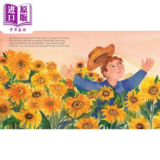 【中商原版】小人物大理想 梵高 (画家) Little People Big Dreams Vincent van Gogh英文原版 儿童故事绘本人物图画传记 精装 商品图4