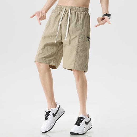 【DCD】大依优型大码五分裤短裤大号加肥加大夏季薄款松紧腰宽松运动短裤透气 商品图1