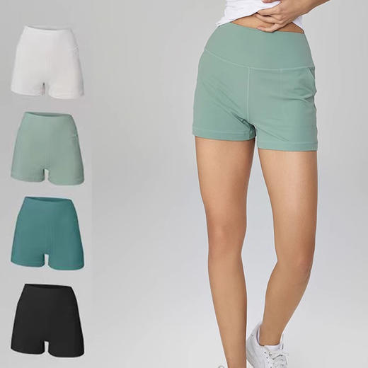 【3~5天发货】跃牌【美度空间】系列 青春冰薄荷裸感春夏瑜伽短裤女外穿两分裤ADDK41024 商品图4