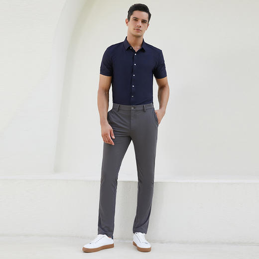 YvesFigarau伊夫·费嘉罗新款休闲短袖衬衫972411 商品图1