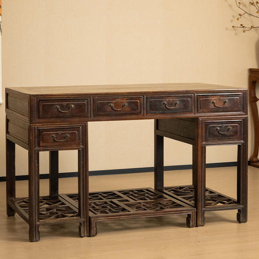 清 红木写字台 商品图4