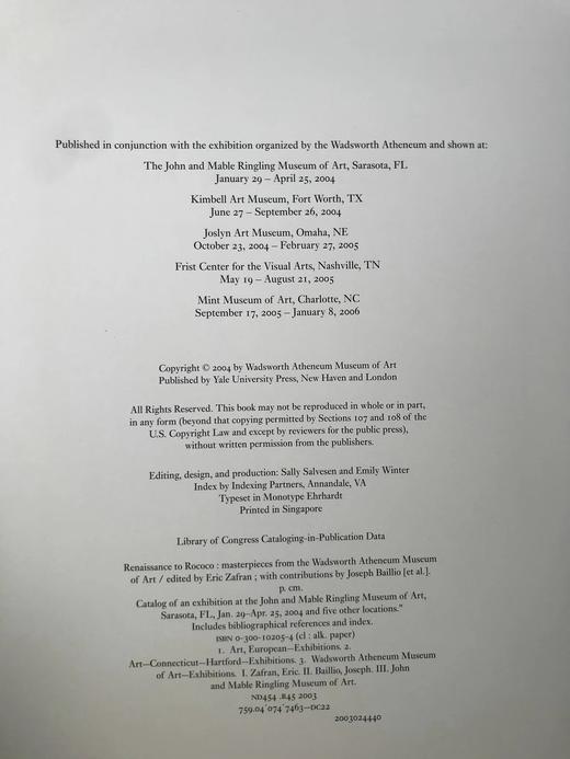 从文艺复兴到洛可可：沃兹沃斯·雅典娜艺术馆图集 约百幅彩色插图 精装大16开 商品图3