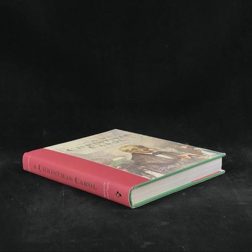 狄更斯《圣诞颂歌》 约百幅彩色插图 精装18开 商品图1