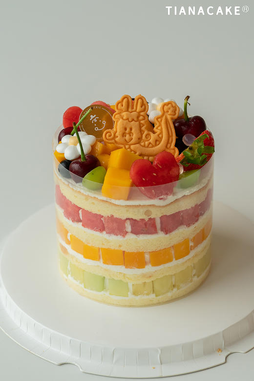 龙行龘龘前程朤朤（5寸缤纷水果） 商品图0