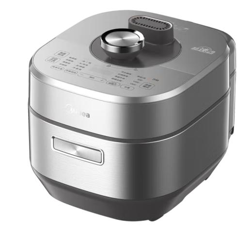 美的（510092）家用电压力锅大火力加热一锅双胆压力煲浓香变压预约定时高压力锅 S572N【双钢胆IH大火】 5L 商品图0