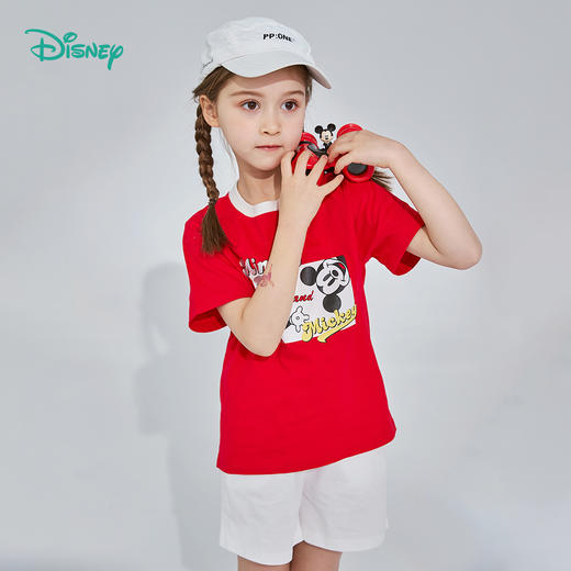【迪士尼任选2件套装】夏日透气短袖短裤套装 商品图8
