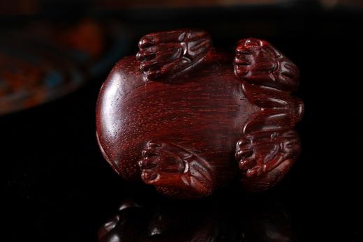 GJXJ0110°印度小叶紫檀手作独角兽摆件 商品图7