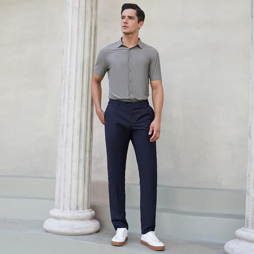 YvesFigarau伊夫·费嘉罗新款休闲短袖衬衫972402 商品图1