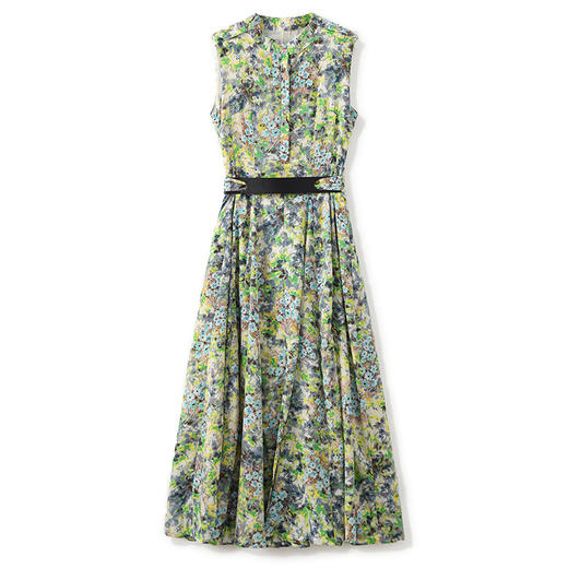 惊艳开场高级感立领衬衣大摆长裙WLZD2419110 商品图4