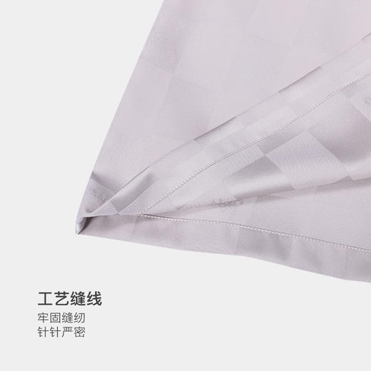 美季美优男士丝质简约撞色短袖套装J426403 商品图2