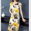 丁摩 真丝裙子桑蚕丝衬衫宽松印花裙子20-153HS-DS399 商品缩略图0