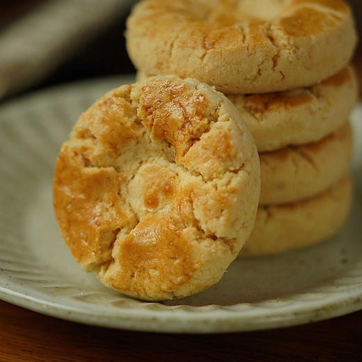 【一口酥脆 浓而不腻】福建 黄油桃酥 动物黄油制作 核桃味/花生味/巧克力味/香葱味  250g/盒 2盒装 商品图1