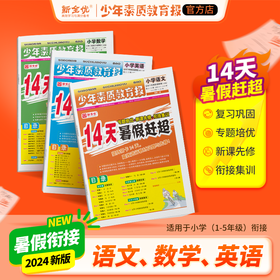 少年素质教育报《14天暑假赶超》