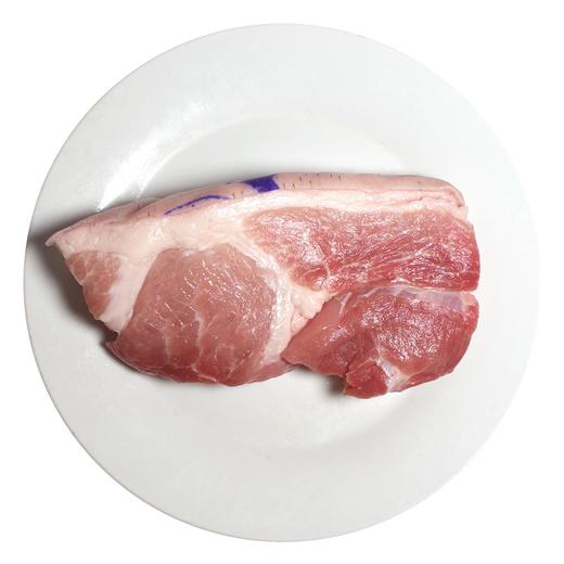 SH021淮黑猪带皮前腿肉500g 商品图4