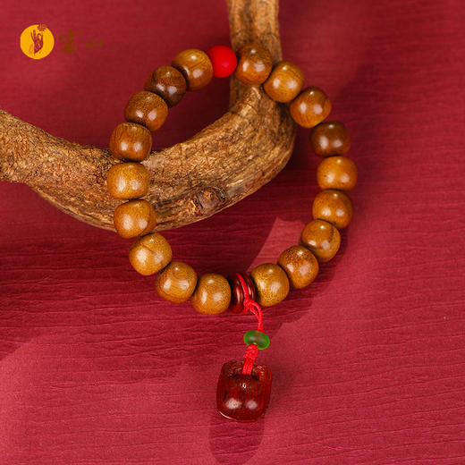 灵山木迦·吉庆有余金丝楠木手钏 商品图1