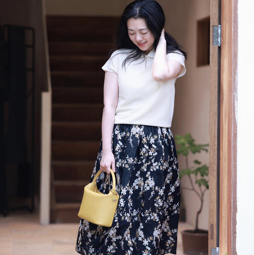 BEN by SONE｜斜挎手提牛皮桶包 商品图2