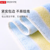 金号纯棉毛巾 无捻柔软吸水运动面巾3条装  A类标准 蓝/红/灰 70*34cm 商品缩略图4