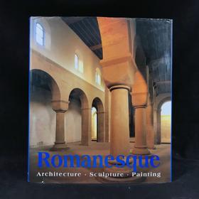 罗马式建筑，雕塑，绘画 数百幅插图 精装大16开
