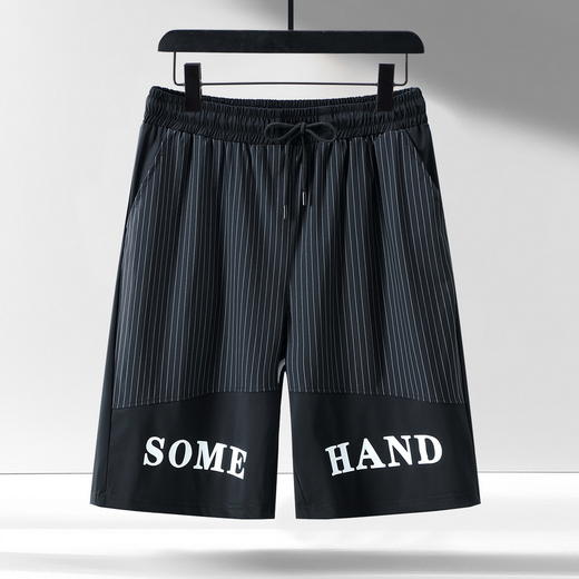 【新款DFF】大码潮款夏季套装短袖短裤印花舒适宽松两件套加肥加大胖子懒人 商品图6