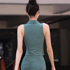 【3~5天发货】跃牌【美度空间】系列 冰薄荷无袖瑜伽背心高级感可拆卸胸垫夏季41034 商品缩略图1