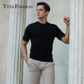 YvesFigarau伊夫·费嘉罗新款休闲短袖T恤971175