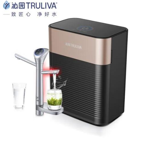 沁园（TRULIVA）净水器 自来水过滤器加热直饮一体机600G厨下9页长效RO反渗透无罐大通量净水机UR-Q5670H 商品图0
