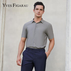 YvesFigarau伊夫·费嘉罗新款休闲短袖衬衫972402