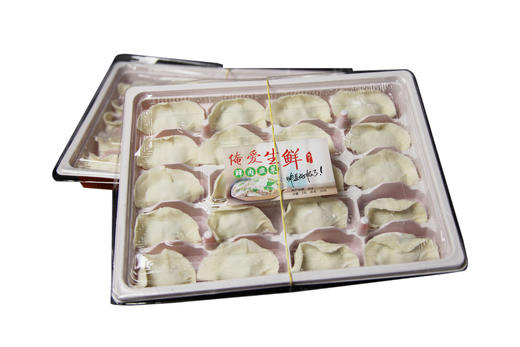 【百】俺爱自制鲜肉韭菜饺子（半成品20只装） 商品图0