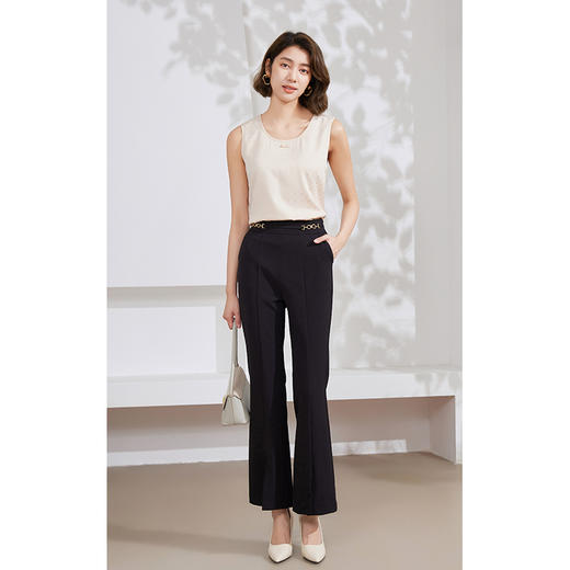 乔万尼新款真丝背心可外穿显瘦百搭设计EM2H925 商品图2