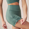 【3~5天发货】跃牌【美度空间】系列 NUF裸感夏季三分裤瑜伽裤女士抽绳运动短裤蜜桃提臀健身短裤女夏41031 商品缩略图2
