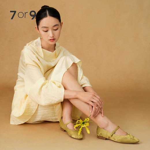 【促销款】7or9-小床垫平底鞋新中式 桂花糖 商品图0