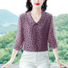 KQL 369H1862雪纺波点衬衫宽松显瘦轻薄时尚上衣 商品缩略图2